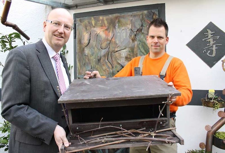 Bilder mit Bürgermeister Esken